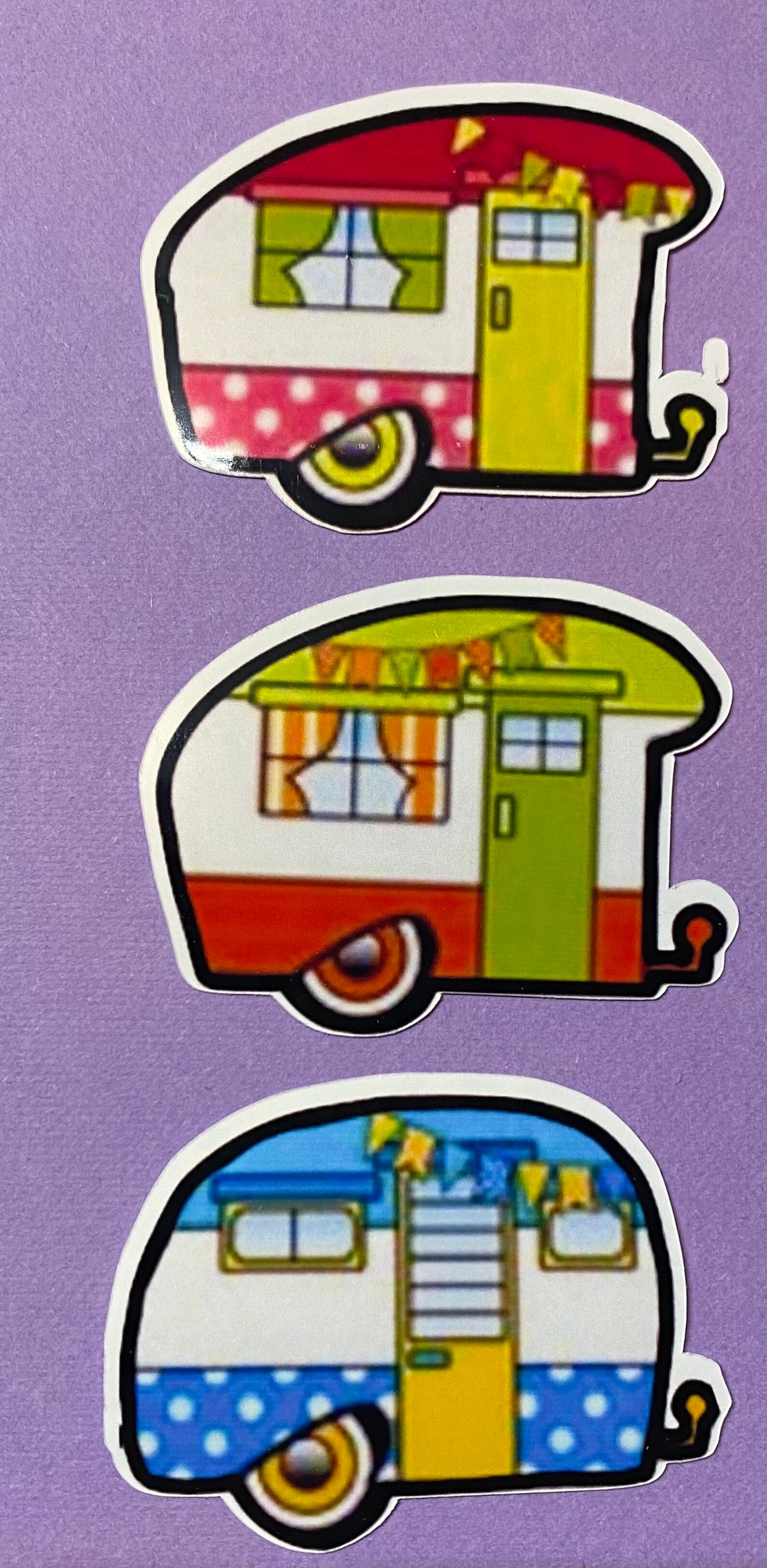 RV Stickers Pack of 15 Etsy