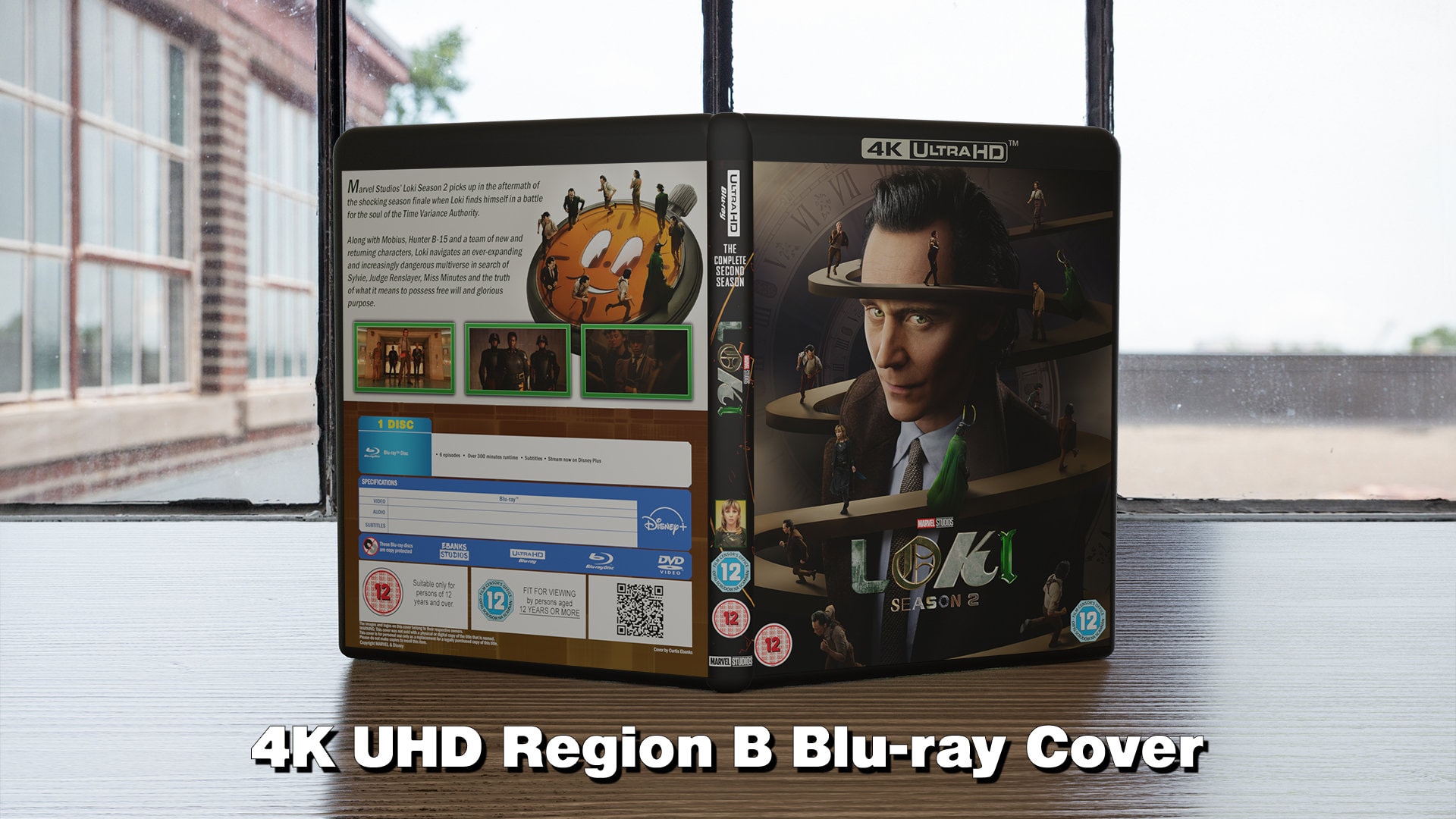 Loki Season 2 (2023) TV Series 2 Disc All Regin Blu-ray Boxed BD