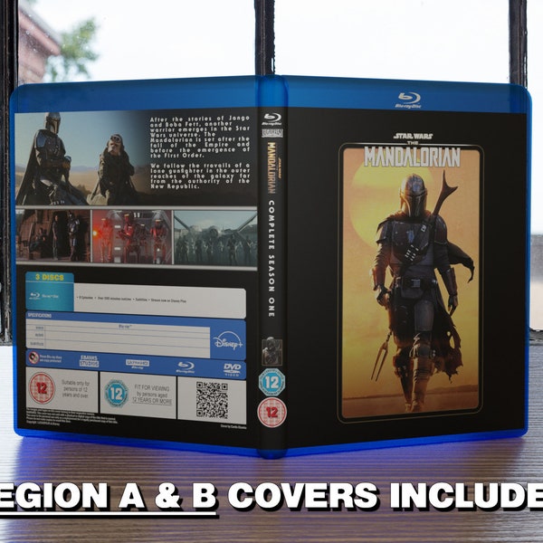 Mandalorian Season 1 Custom Blu-ray Cover [DOWNLOAD]