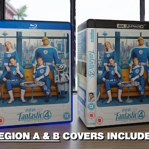 F4 First Steps Custom BR & 4K UHD Blu-ray Cover [Download]