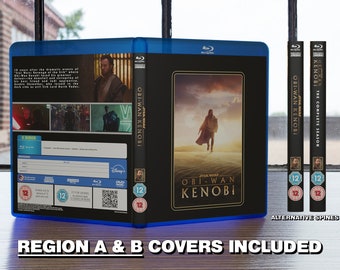 Star Wars Obi Wan Kenobi Custom Blu Ray Cover Download Etsy Ireland