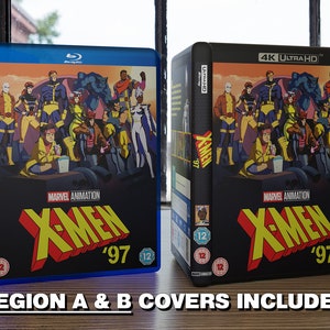 Marvel Studios the Marvels Custom 4K Blu-ray Slipcover +