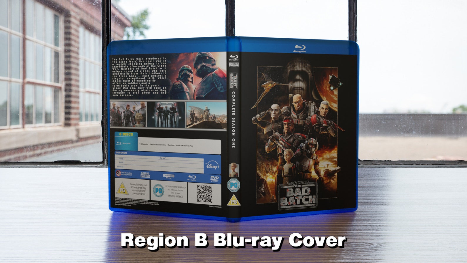 Star Wars The Bad Batch Custom Bluray Cover DOWNLOAD Etsy Italia