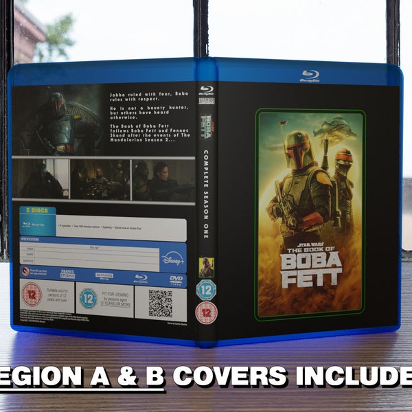 Book of Boba Fett Season 1 Custom Blu-ray Cover [DOWNLOAD]