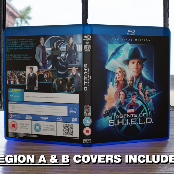 Agents Of Shield Season 6 Blu Ray Agents of Shield - Etsy