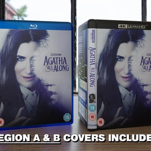 Carátula personalizada de Agatha en Blu-ray BR y 4K UHD [Descargar]
