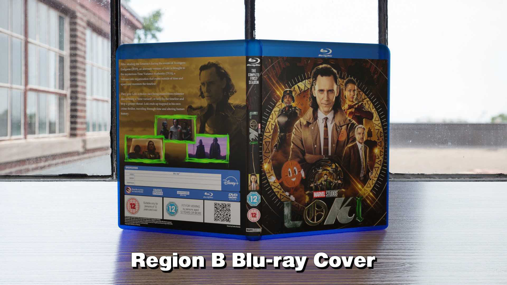 Marvel S Loki 21 Season 1 Custom Blu Ray Cover Etsy Ireland