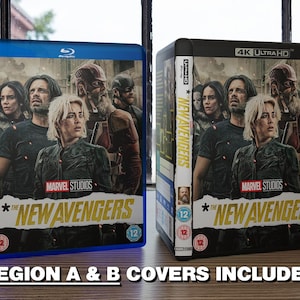 New Avenger Custom BR & 4K UHD Blu-ray Cover [Download]