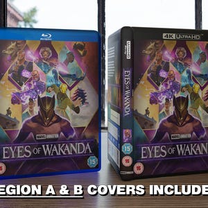 Eye of Wakanda Custom BR & 4K UHD Blu-ray Cover [Download]