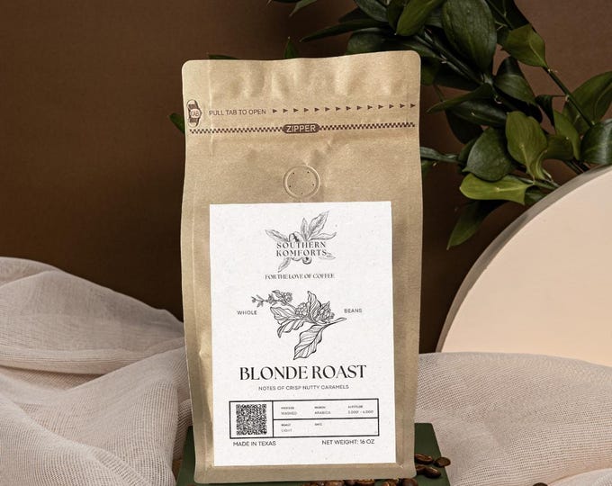 Blonde Roast | Whole Bean Blend | 1lb Bag