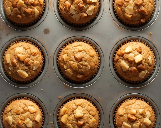 Classic Vanilla Muffins | DIY Baking Mix