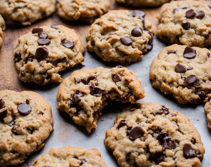 Oatmeal Chocolate Chip Cookie Mix: Baking Gift Box