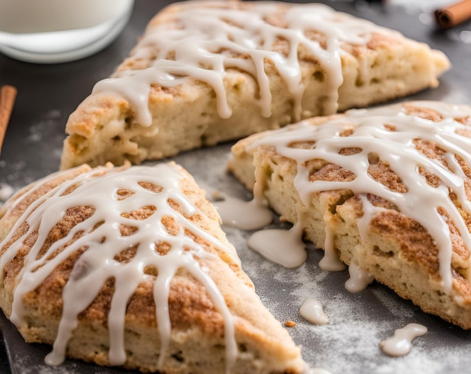 Cinnamon Sugar Scone Baking Mix: DIY Gift Box with Custom Message