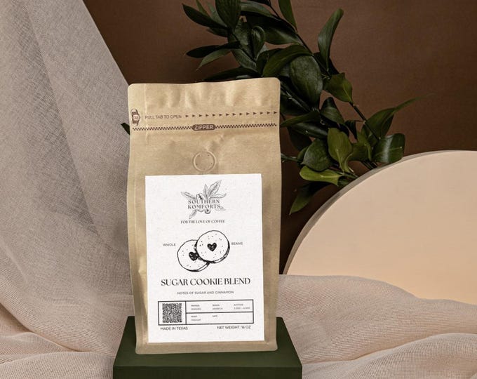Sugar Cookie Blend | Whole Bean Coffee Blend | 1lb bag