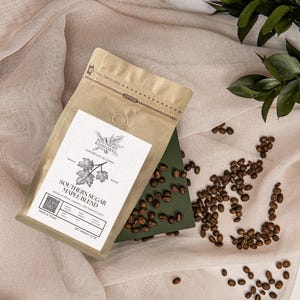 Mezcla de arce azucarero del sur / Mezcla de café en grano / Bolsa de 1 lb