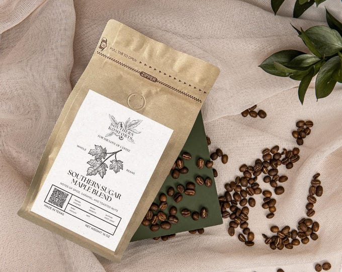 Southern Sugar Maple Blend | Whole Bean Coffee Blend | 1lb bag