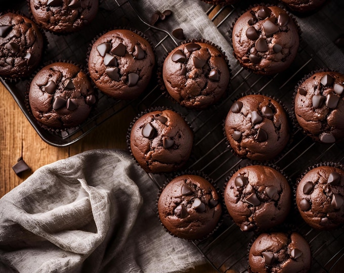 Chocolate Muffins | DIY Baking Mix