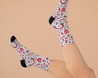 Valentine s Day Recycled Poly Socks Perfect Romantic Gift