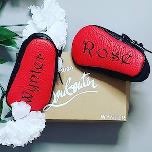 Personalized Baby Red Bottoms and Personalized Shoe Box