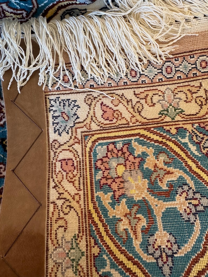 Dome Rug Silk Rug With Design of Gonbad (dome) Motifs, Hand Knotted in US! 6 X 4 ...