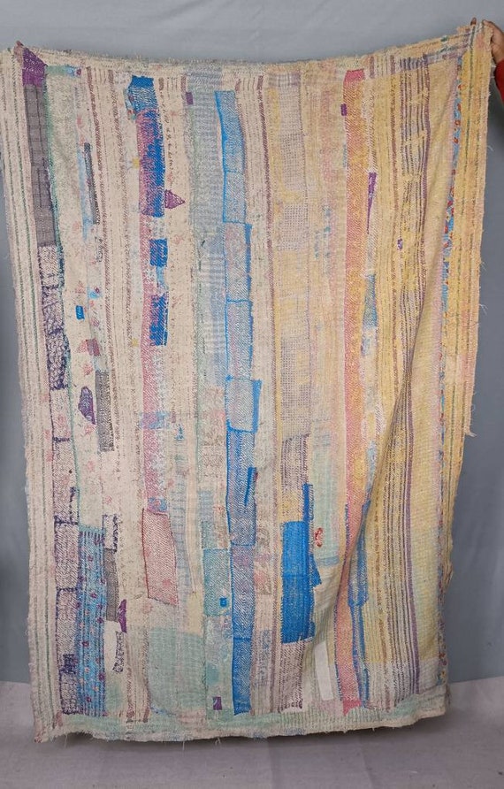Multicolored Stripe Cotton Wall Hanging Multicolored Stripe Cotton Wall Hanging