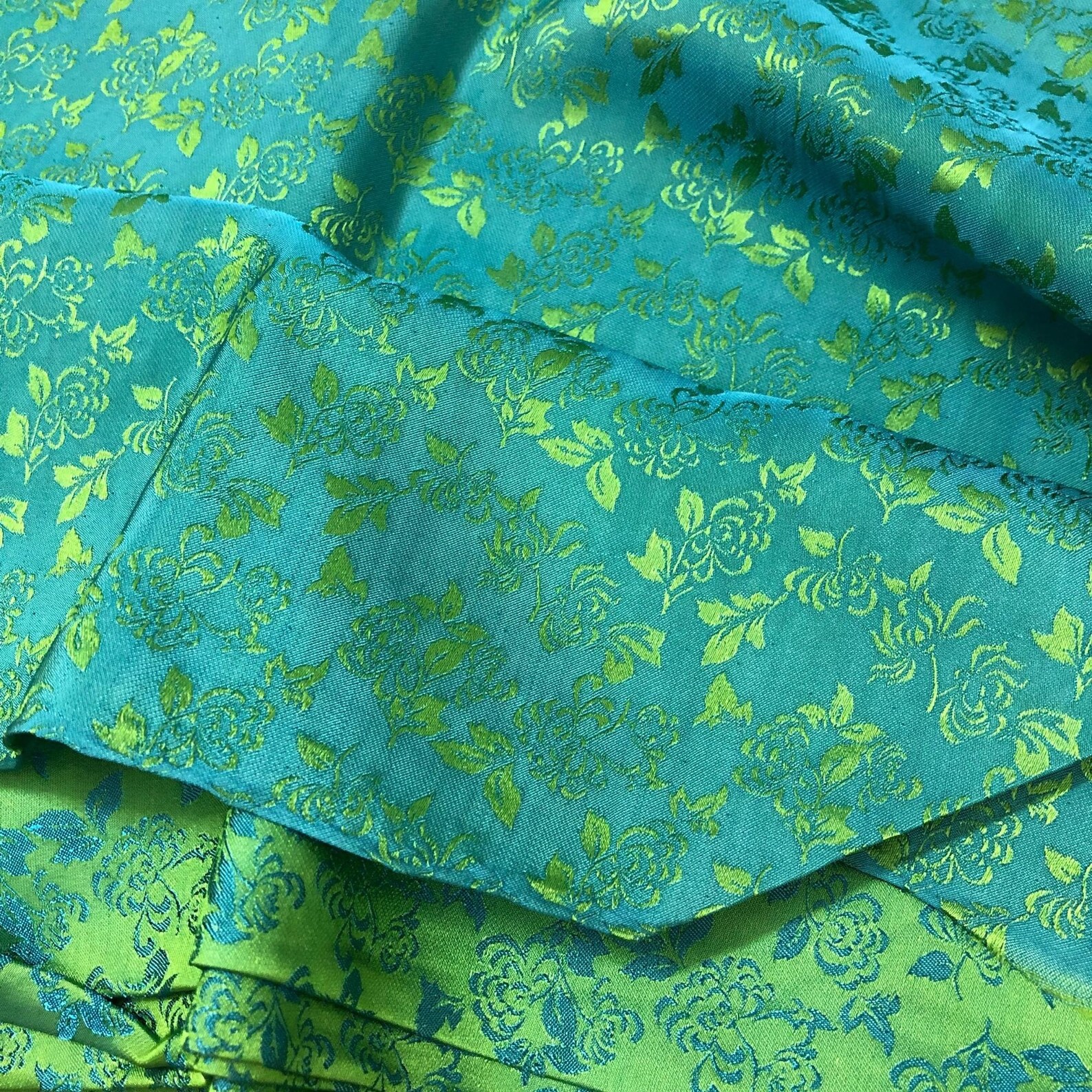 PURE MULBERRY SILK Fabric by the Yard Floral Silk Fabric Etsy