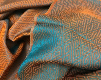 PURE MULBERRY SILK fabric by the yard - Handmade fabric - Organic fiber - Vintage textile - Gift for women - Personalized gift