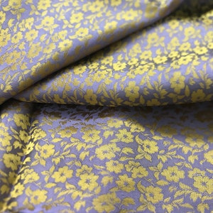 PURE MULBERRY SILK fabric by the yard - Floral fabric - Luxury silk - Dress making - Silk apparel fabric - Gift for women - Silk for sewing