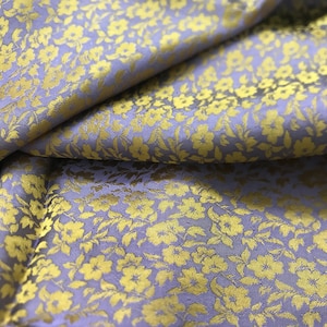 PURE MULBERRY SILK fabric by the yard - Floral fabric - Luxury silk - Dress making - Silk apparel fabric - Gift for women - Silk for sewing