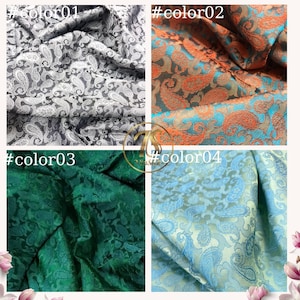 PATTERN MULBERRY SILK fabric by the yard - Handmade silk fabric - Sewing clothes - Gift for women - Silk for sewing - Silk apparel fabric