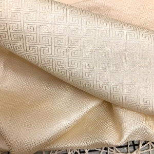 PURE MULBERRY SILK fabric by the yard - Paisley Pattern - Handmade fabric - Organic fiber - Vintage textile - Dress making - Sewing clothes