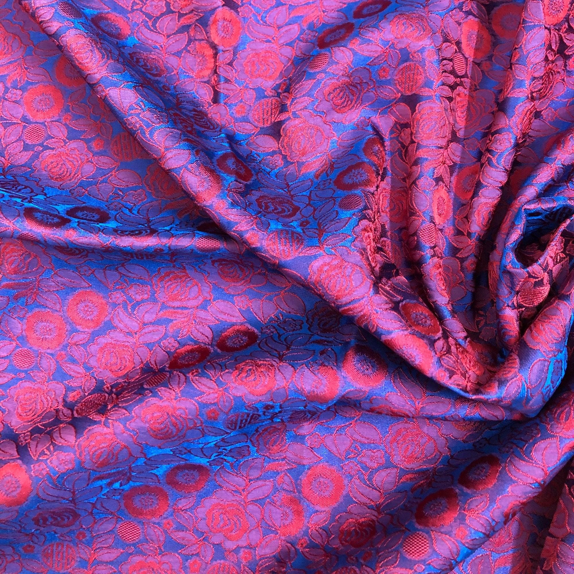 PURE MULBERRY SILK Fabric by the Yard Rose Silk Fabric Etsy
