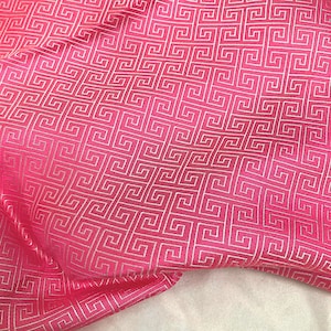 PURE MULBERRY SILK fabric by the yard - Pattern silk - Handmade silk - Organic fiber - Gift for her - Silk apparel fabric - Silk for sewing