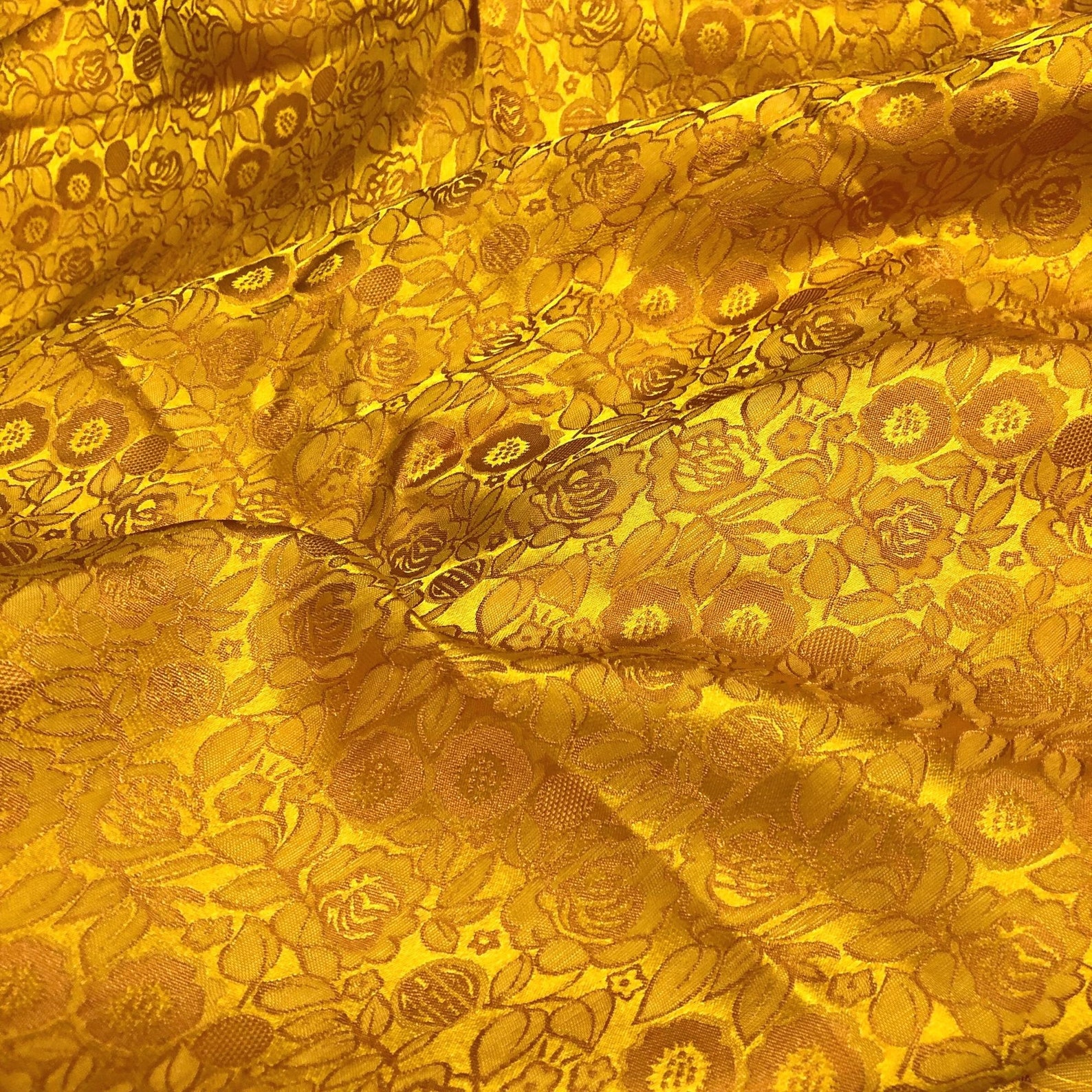 FLORAL MULBERRY SILK Fabric by the Yard Handmade Silk Fabric Etsy