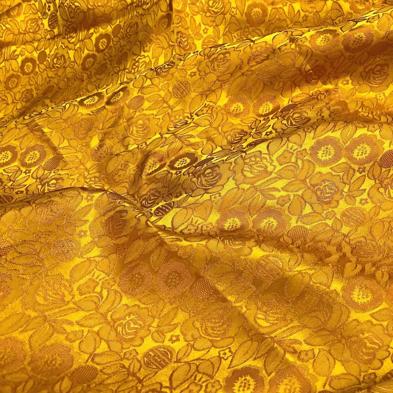 FLORAL MULBERRY SILK Fabric by the Yard Handmade Silk Fabric Etsy