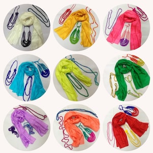 100% MULBERRY SILK SCARF - Large Size - Long Silk Scarf - Luxury Scarf for Women - Smooth and Lightweight Scarves - Gift for women