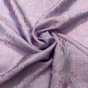 PURE MULBERRY SILK fabric by the yard - Pattern silk fabric - Handmade silk - Organic fiber - Dress making - Silk for sewing - Gift for her