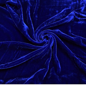 100% MULBERRY SILK VELVET fabric by the yard – Luxury Silk Velvet for Dress, Skirt, High End Garment – Gift for women – Solid color
