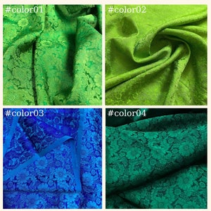 PURE MULBERRY SILK fabric by the yard - Floral silk - Handmade fabric - Organic fiber - Dress making - Gift for women - Silk for sewing