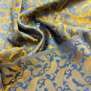 PURE MULBERRY SILK fabric by the yard - Pattern silk - Handmade fabric - Organic fiber - Gift for women - Silk apparel fabric - Dress making