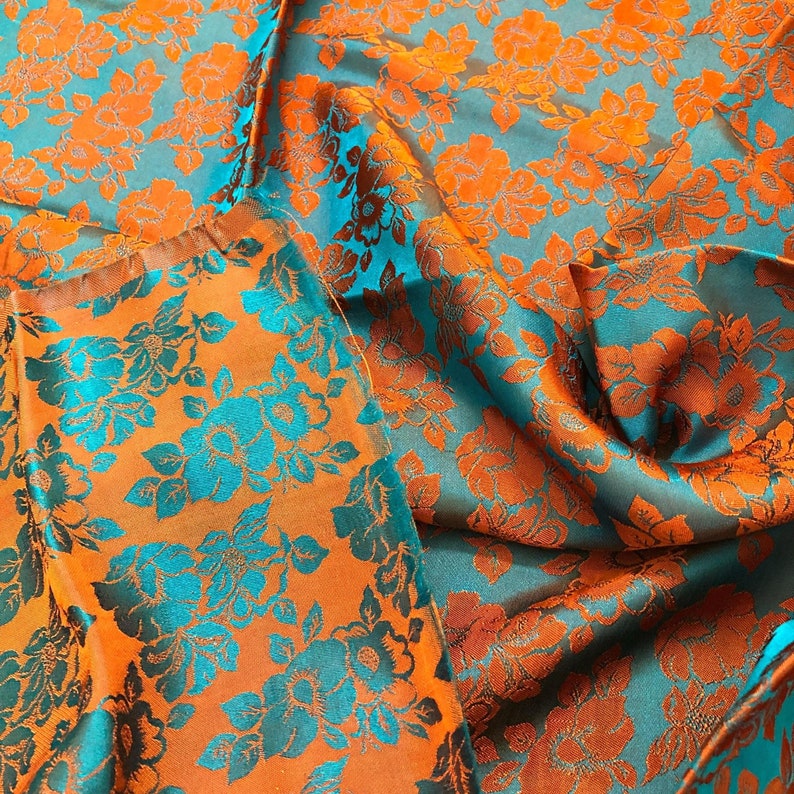 PURE MULBERRY SILK Fabric by the Yard Flower Silk Fabric Etsy