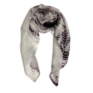 Foulard en soie de mûrier 100 % pure - Foulard carré en soie - Foulards tendance - Foulard en soie de luxe - Foulards lisses et légers - Cadeau pour femme