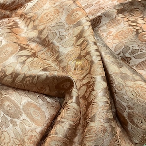 Tissu PURE MULBERRY SOIE par mètre - Soie florale - Soie faite main - Fibre biologique - Confection de robes - Soie pour la couture - Cadeau pour elle