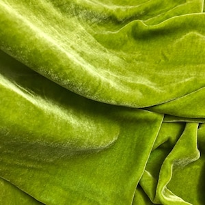 100% MULBERRY SILK VELVET fabric by the yard – Luxury Silk Velvet for Dress, Skirt, High End Garment – Gift for women - Silk apparel fabric