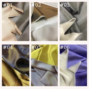 PURE MULBERRY SILK fabric by the yard - Satin silk - Natural silk - Dress making - Gift for women - Silk apparel fabric - Silk for clothes