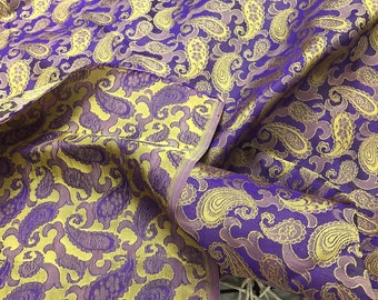 PURE MULBERRY SILK fabric by the yard - Pattern silk - Handmade fabric - Vintage textile - Gift for her - Silk apparel fabric - Dress making