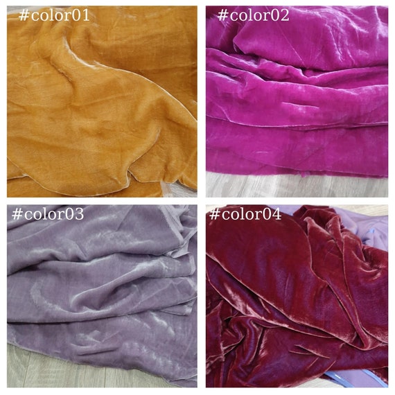 Silk Velvet Fabric in Pakistan; Smooth Texture Luxury Soft - Arad Branding
