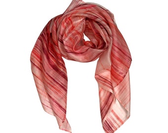 100% Pure Mulberry Silk Scarf – Square Silk Scarf – Fashion Scarves - Luxury Silk Scarf - Smooth and Lightweight Scarves - Gift for her