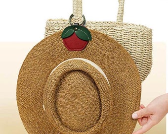 Magnetic Hat Clip, leather hat clip, magnetic hat clip, purse hat clip, teacher heart hat clip, hat clip for bag, hat clip for travel,