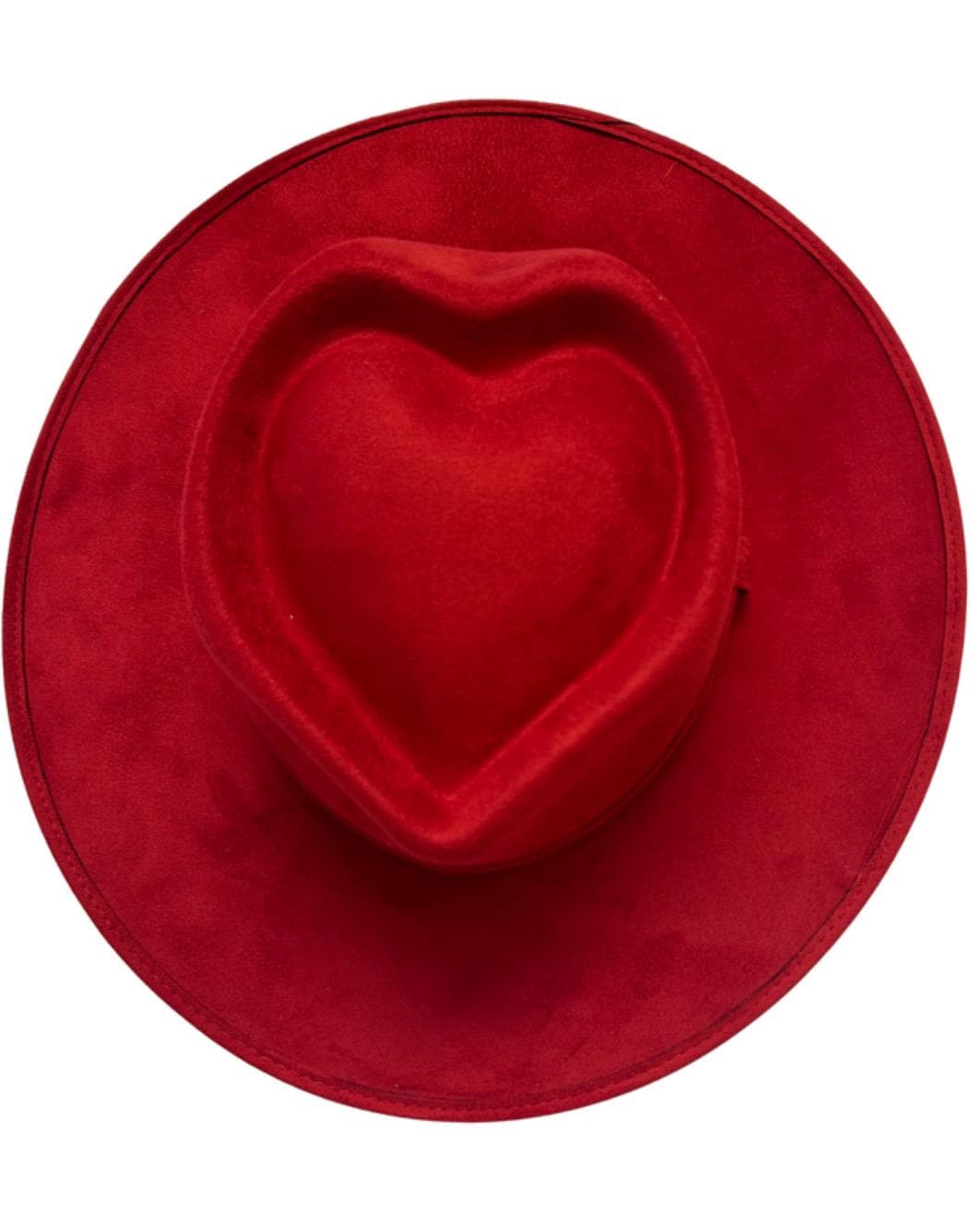 Heart fedora, heart shape hat, heart hat, brown heart hat, heart fedora, women suede hat, brown suede hat, women heart hat, cowboy hat,heart